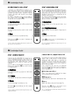 Preview for 2 page of Cambridge Audio Azur 540A V2 Compatibility Manual