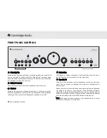 Preview for 10 page of Cambridge Audio Azur 540A User Manual