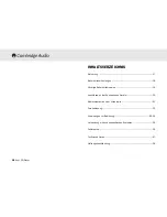 Preview for 16 page of Cambridge Audio azur 540C User Manual