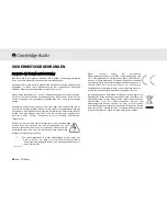 Preview for 18 page of Cambridge Audio azur 540C User Manual