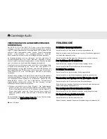 Preview for 26 page of Cambridge Audio azur 540C User Manual