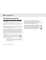 Preview for 46 page of Cambridge Audio azur 540C User Manual