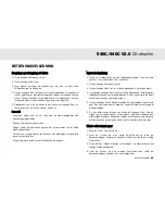 Preview for 93 page of Cambridge Audio azur 540C User Manual