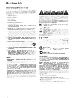 Preview for 4 page of Cambridge Audio azur 551R User Manual