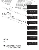 Preview for 1 page of Cambridge Audio AZUR 651A User Manual