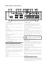 Preview for 6 page of Cambridge Audio CXA61 User Manual