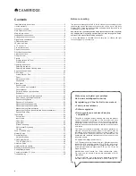 Preview for 19 page of Cambridge Audio CXR120 Owner'S Manual