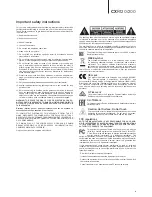 Preview for 20 page of Cambridge Audio CXR120 Owner'S Manual