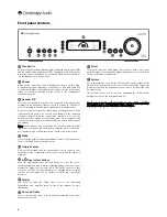 Preview for 6 page of Cambridge Audio Integrated Amplifier Azur 740A User Manual