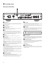 Preview for 6 page of Cambridge Audio StreamMagic 6 User Manual