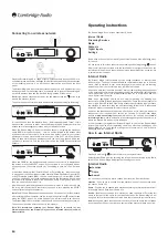 Preview for 10 page of Cambridge Audio StreamMagic 6 User Manual