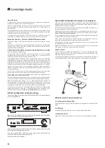 Preview for 14 page of Cambridge Audio StreamMagic 6 User Manual