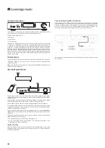 Preview for 18 page of Cambridge Audio StreamMagic 6 User Manual