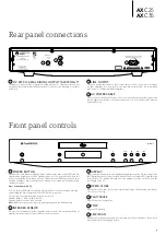 Preview for 5 page of CAMBRIDGE AXC35 User Manual