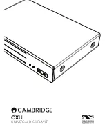 Preview for 17 page of CAMBRIDGE CXU Manual