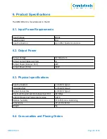 Preview for 24 page of CAMBRIONIX OEM PDS-C4 User Manual