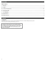 Preview for 2 page of Cambro CamKiosk KSC402 Owner'S Manual