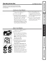 Preview for 9 page of Camco Disposall GFB762F Owner'S Manual & Installation Instructions