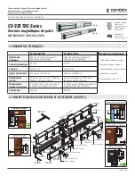 Preview for 3 page of CAMDEN CX-92S TDS Series Installation Instructions