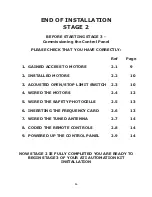 Preview for 17 page of CAME ATI KIT Installation Instructions Manual