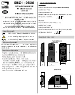 CAME DBS01 Installation Manual preview