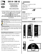 Preview for 13 page of CAME DBS01 Installation Manual