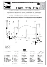 CAME Ferni Series Manaul preview