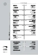 Preview for 56 page of CAME G6500 Installation Manual