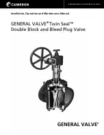 Cameron GENERAL VALVE Twin Seal 400 Series Installation, Operation And Maintenance Manual preview