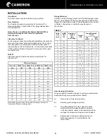 Preview for 4 page of Cameron GENERAL VALVE Twin Seal 400 Series Installation, Operation And Maintenance Manual