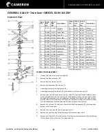 Preview for 12 page of Cameron GENERAL VALVE Twin Seal 400 Series Installation, Operation And Maintenance Manual