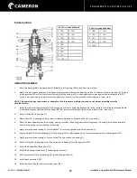 Preview for 13 page of Cameron GENERAL VALVE Twin Seal 400 Series Installation, Operation And Maintenance Manual