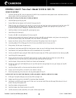 Preview for 22 page of Cameron GENERAL VALVE Twin Seal 400 Series Installation, Operation And Maintenance Manual