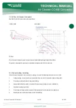 Preview for 5 page of Camfil CC400 Technical Manual