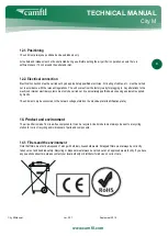 Preview for 9 page of Camfil CITY M Technical Manual