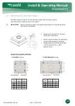 Preview for 18 page of Camfil CleanSeal Exhaust V3 Installation & Operating Manual