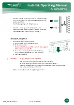 Preview for 55 page of Camfil CleanSeal Exhaust V3 Installation & Operating Manual