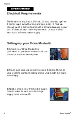 Preview for 6 page of CAMION BRINE MASTER 3000 Manual