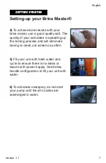 Preview for 7 page of CAMION BRINE MASTER 3000 Manual