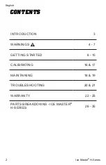 Preview for 2 page of CAMION Ice Master H Series Owner'S Manual