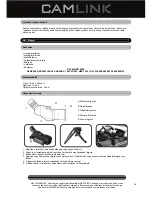 Preview for 16 page of Camlink CL-CSP50 Manual