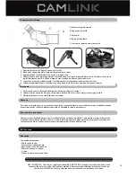 Preview for 19 page of Camlink CL-CSP50 Manual