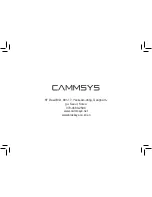 Preview for 28 page of CammSys BlackSys CW-100 User Manual