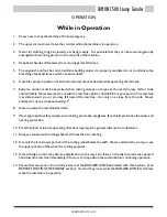 Preview for 13 page of Camon C500 Operating Instructions Manual