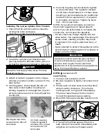 Preview for 8 page of Camp Chef PG14BB Warnings And Instructions