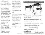 Preview for 7 page of Camp Chef TB90LW Care, Use And Safety Instructions