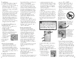 Preview for 10 page of Camp Chef TB90LW Care, Use And Safety Instructions