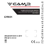 Preview for 1 page of CAMP GYRO1 Manual