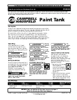 Campbell Hausfeld PT281303 Manual preview