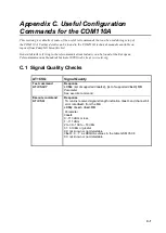 Preview for 61 page of Campbell COM110A User Manual